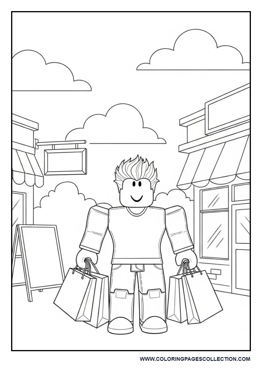 Roblox Avatar Shopping Scene