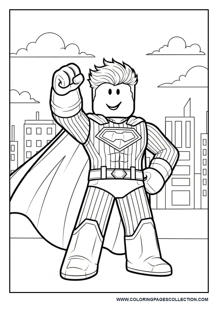 Roblox Avatar Superhero Style