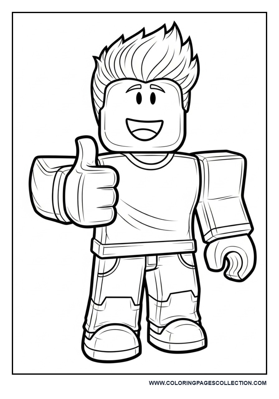Roblox Avatar Thumbs Up