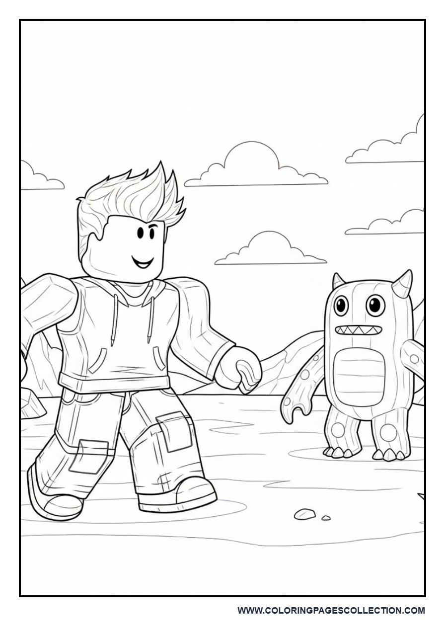 Roblox Avatar vs Monster Scene