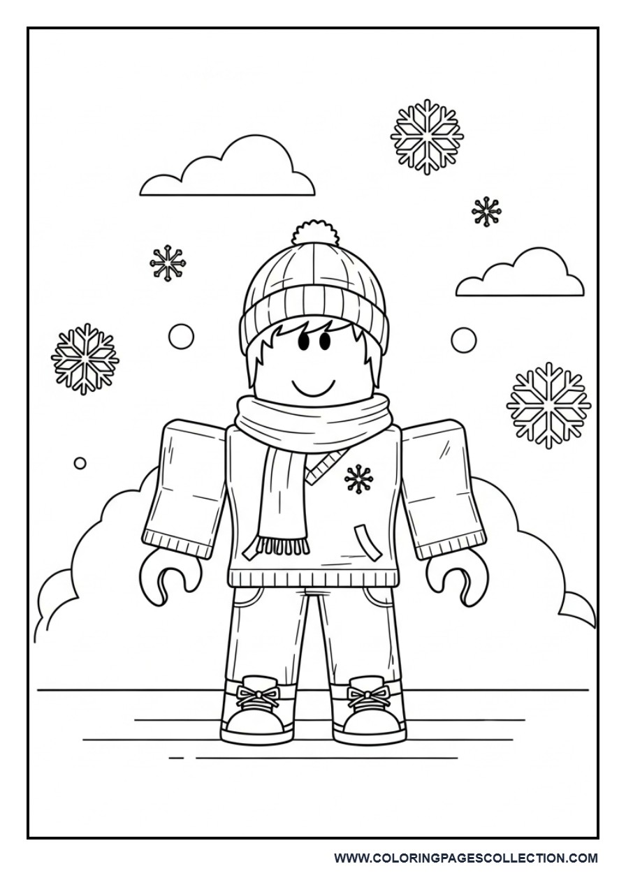 Roblox Avatar Winter Outfit