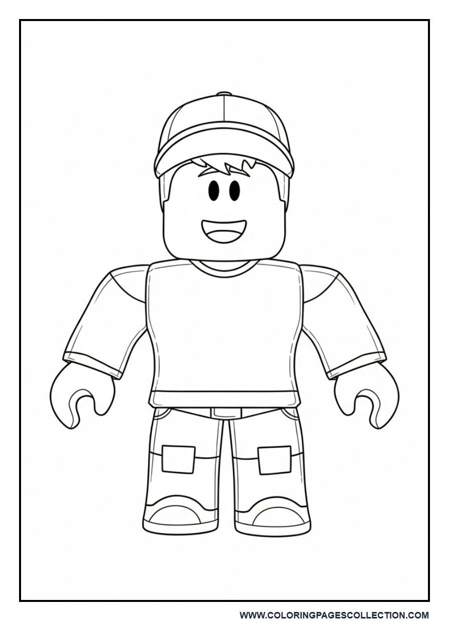 Roblox Avatar with Cap