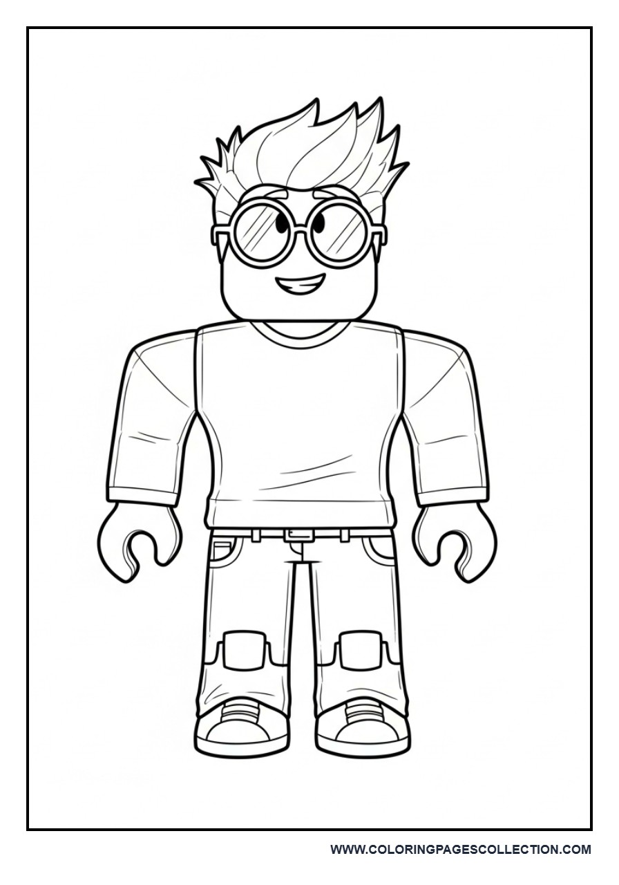 Roblox Avatar with Glasses