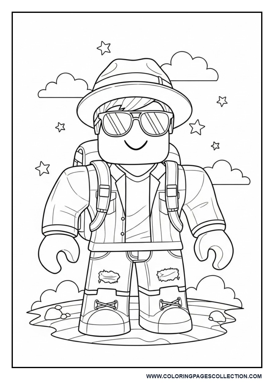 Roblox Avatar with Multiple Accessories