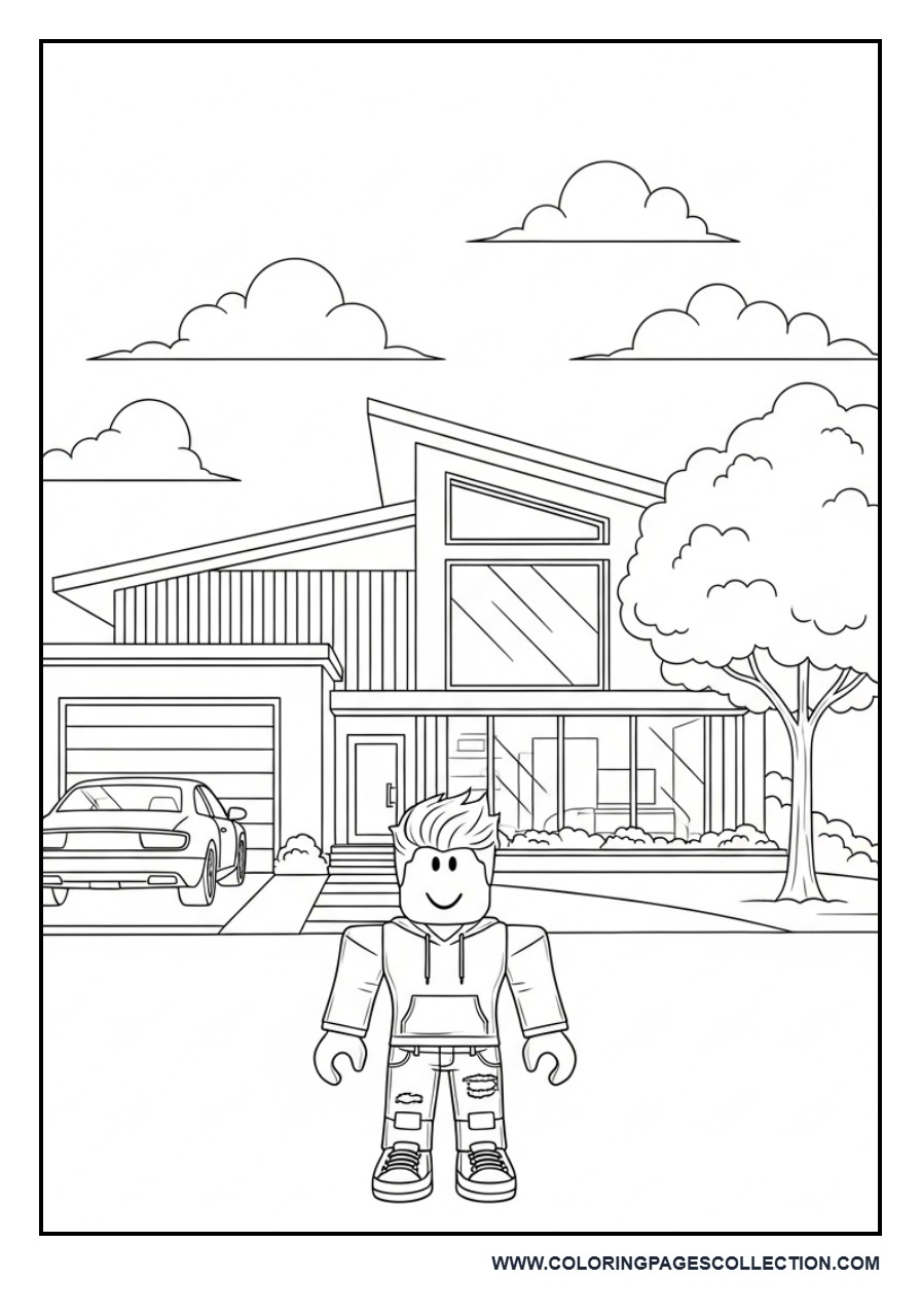 Roblox Brookhaven Style House Scene