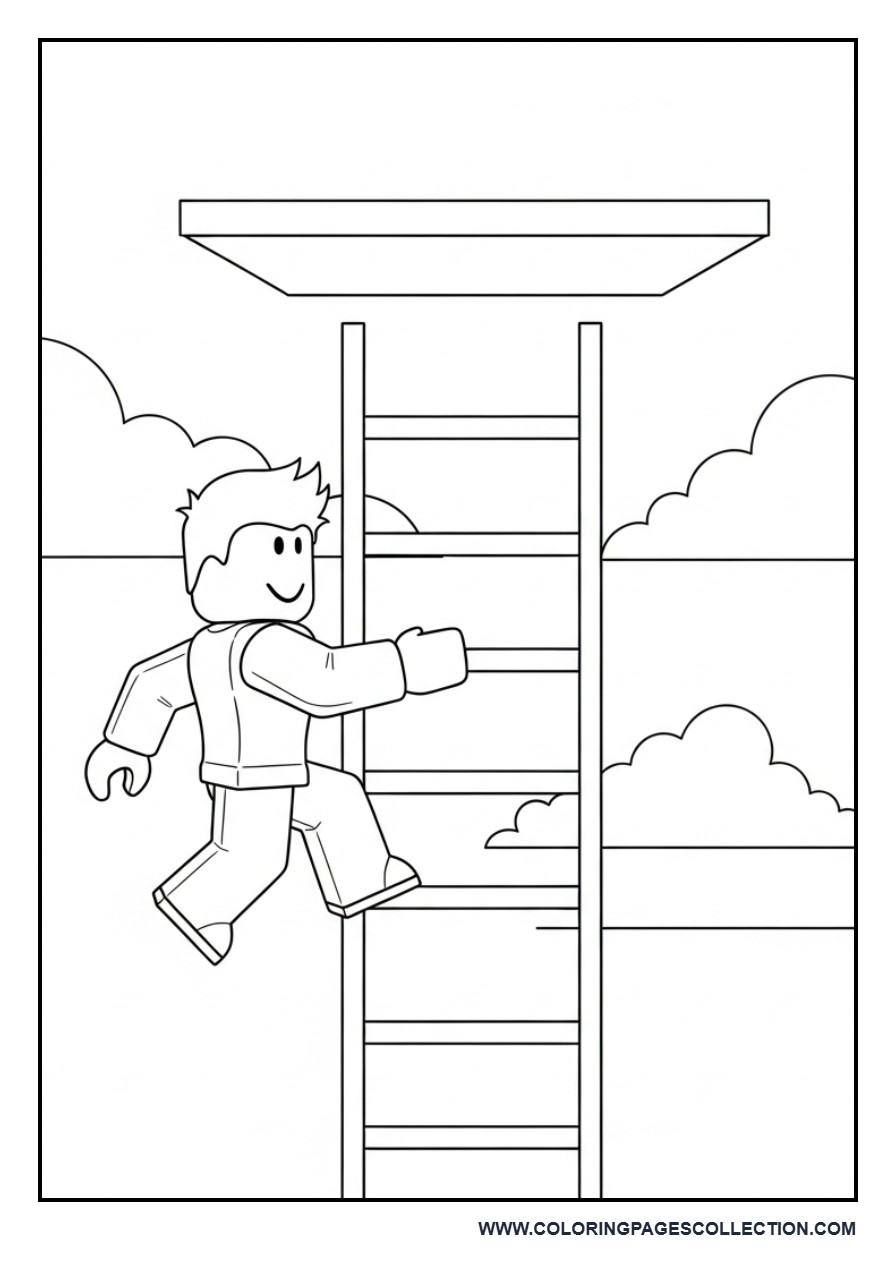 Roblox Character Climbing Ladder