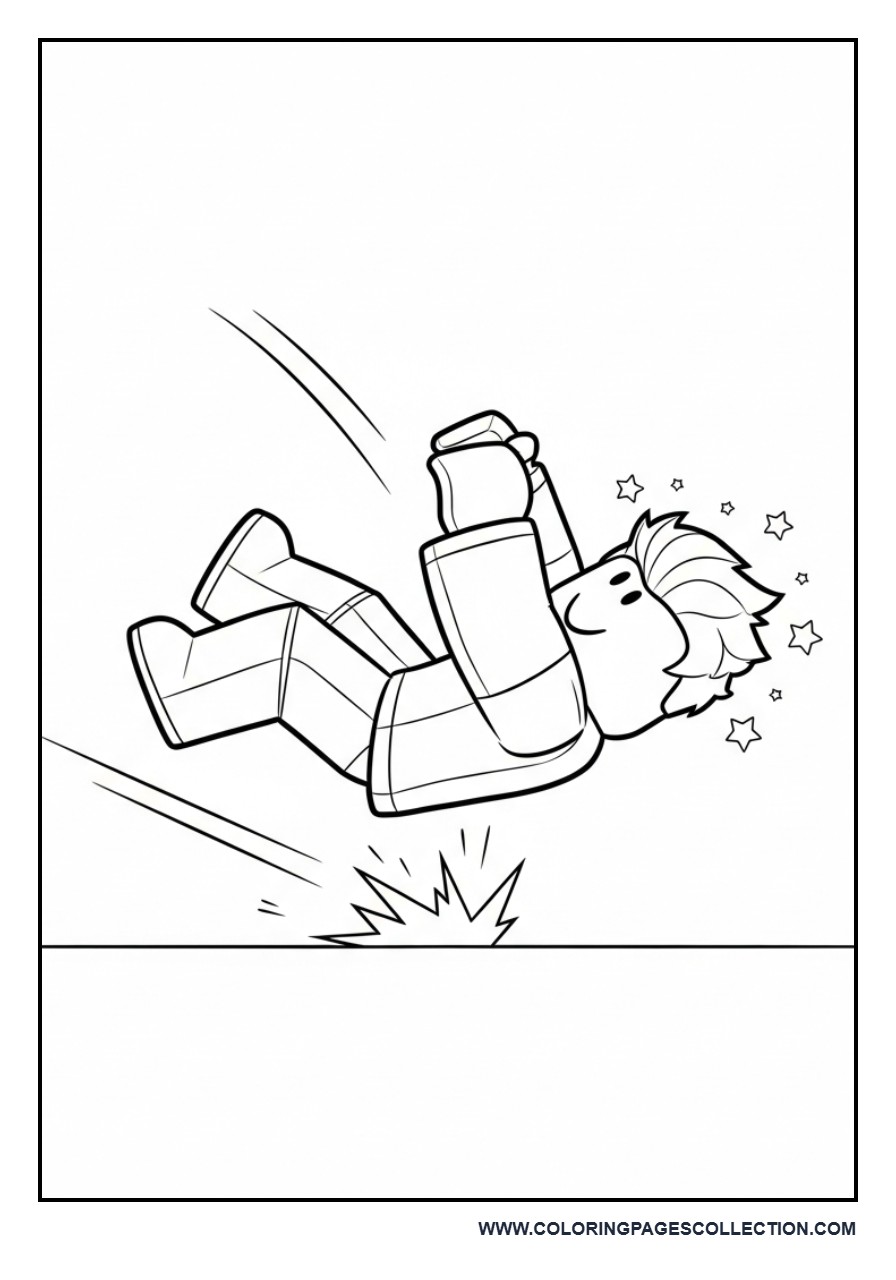 Roblox Character Falling Down