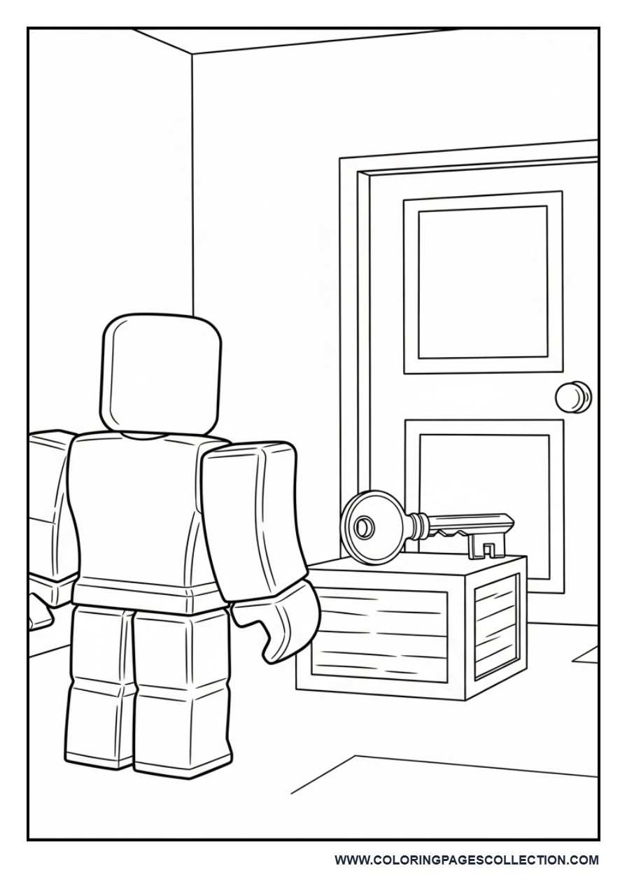 Roblox Escape Room Scene