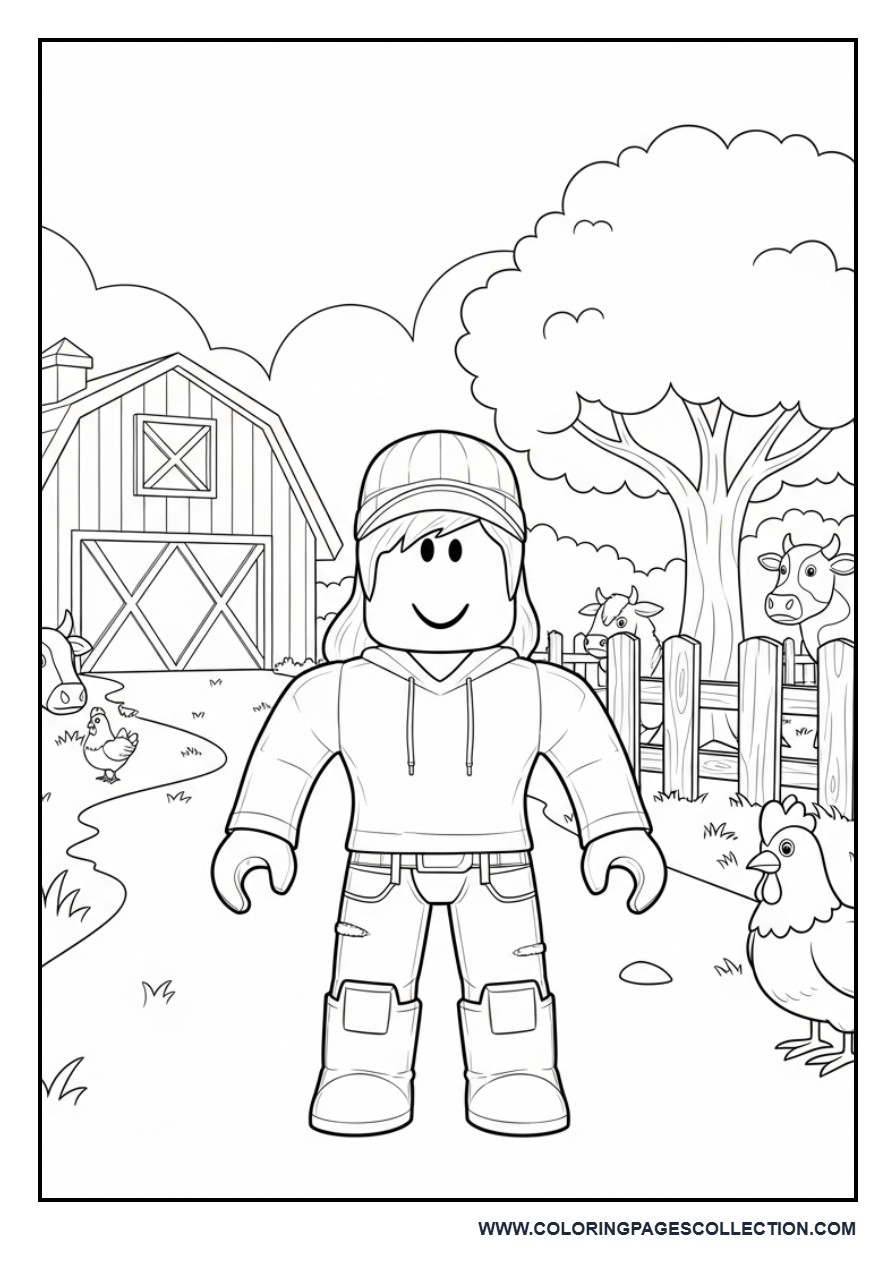 Roblox Farm Life Scene