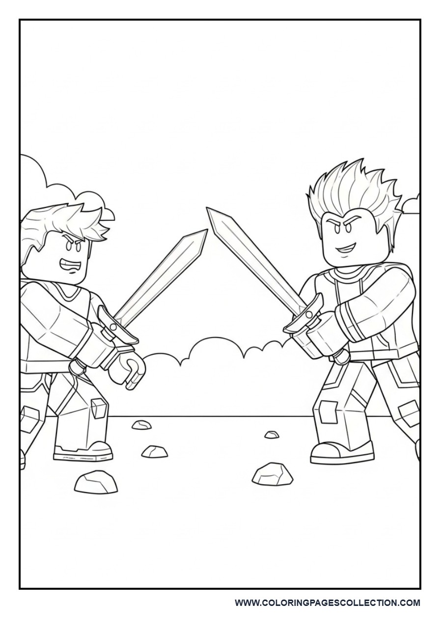 Roblox Sword Battle Scene