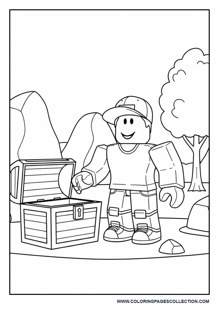 Roblox Treasure Hunt Scene