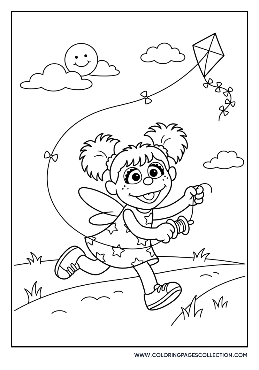 Abby Cadabby and a Kite