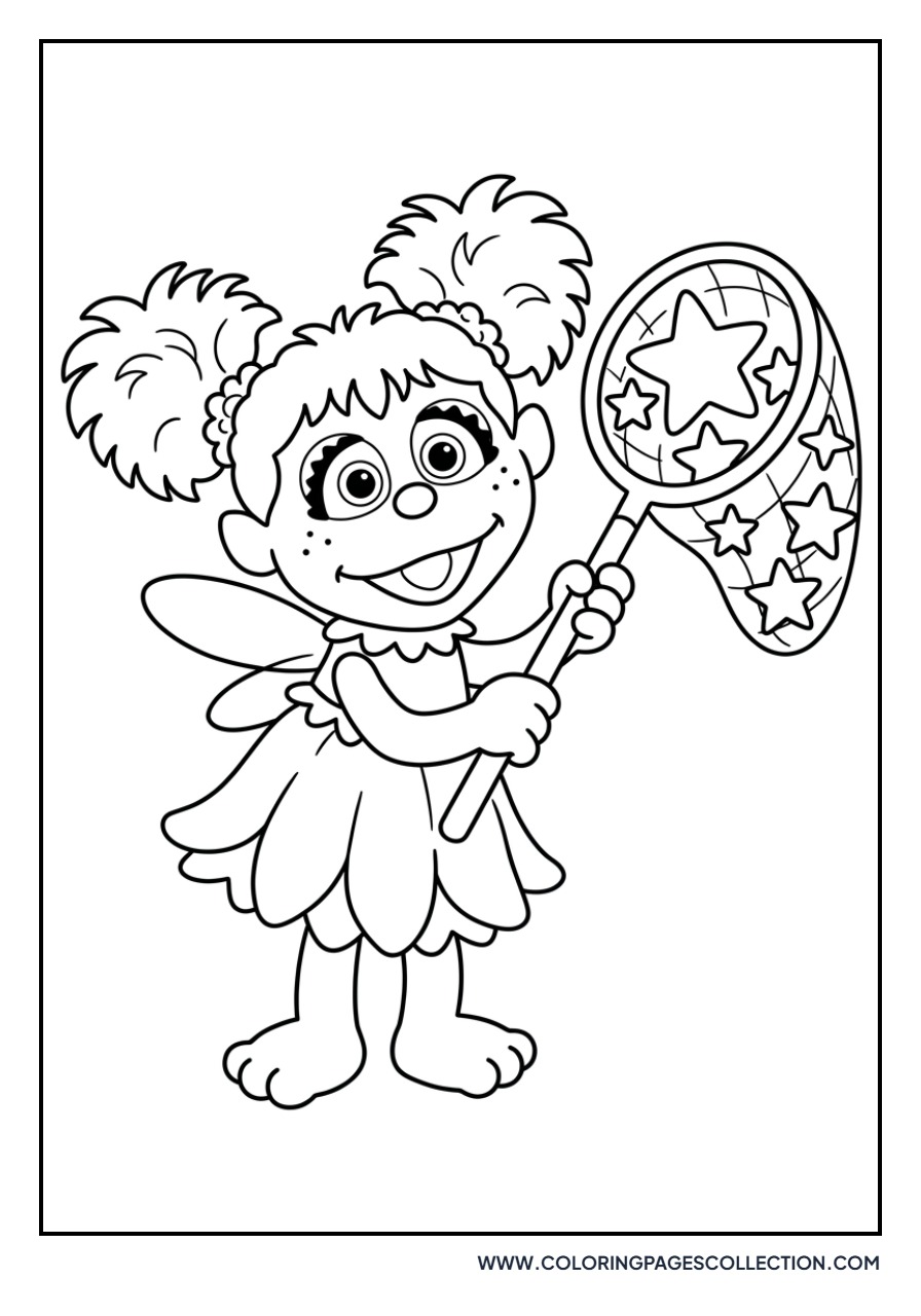Abby Cadabby and a Magic Butterfly Net