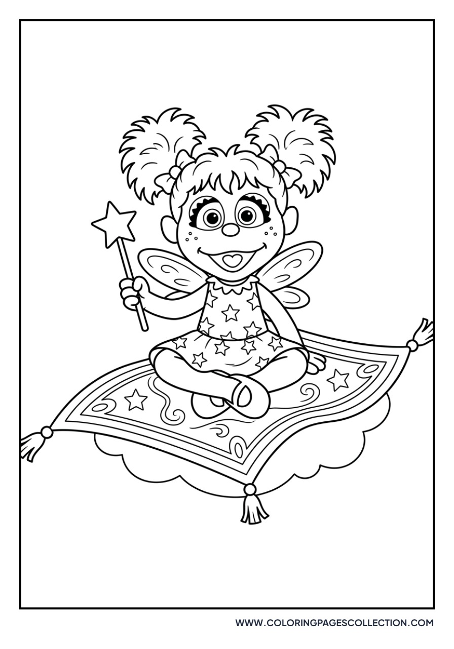 Abby Cadabby and a Magic Carpet