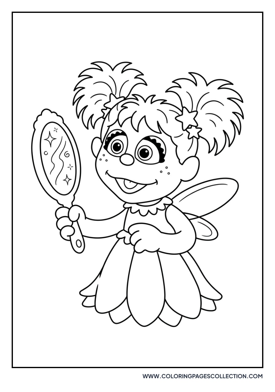 Abby Cadabby and a Magic Mirror