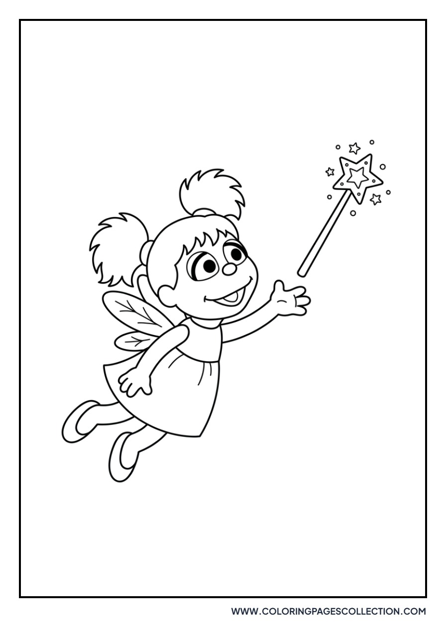 Abby Cadabby and her Flying Wand