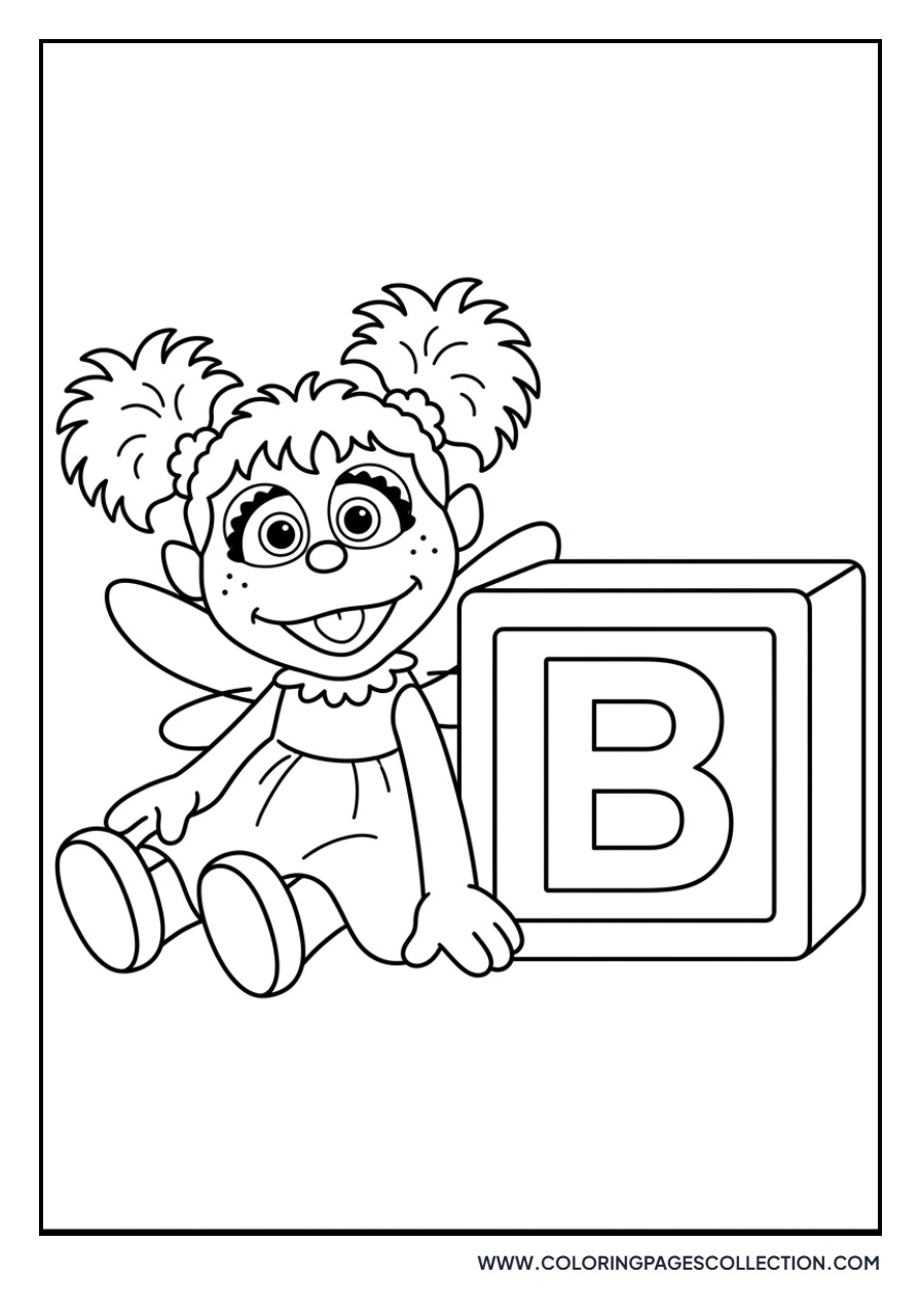 Abby Cadabby and the Alphabet Block