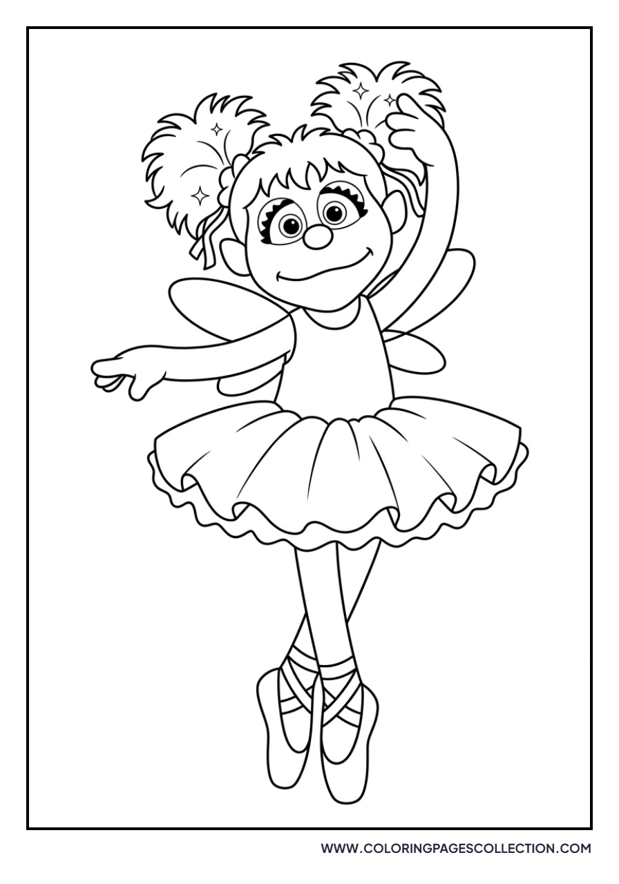 Abby Cadabby in a Tutu