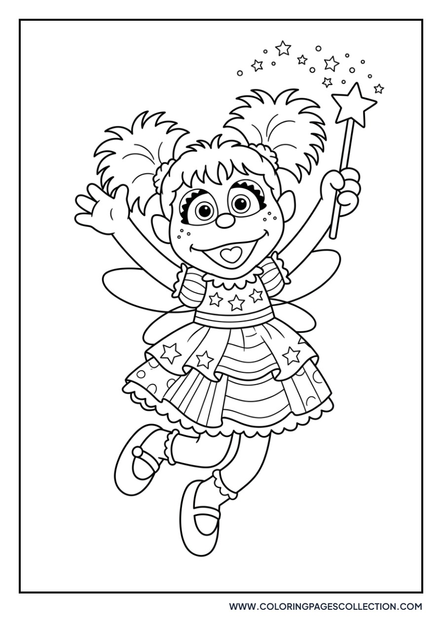 Abby Cadabby Jumping for Joy
