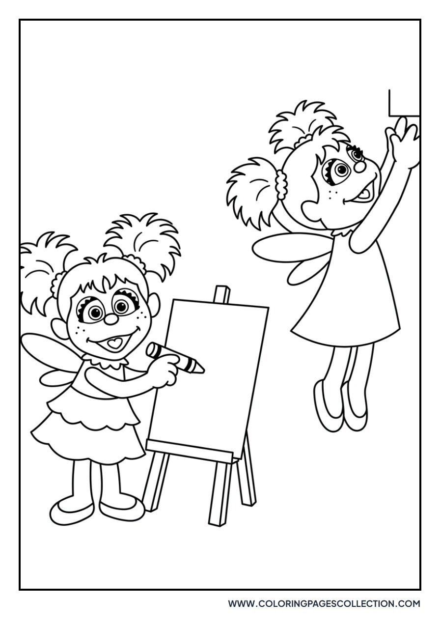 Abby Cadabby Standing on Tip-Toe