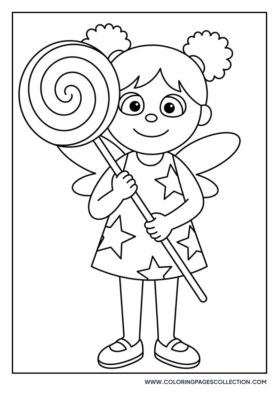Abby Cadabby with a Lollipop