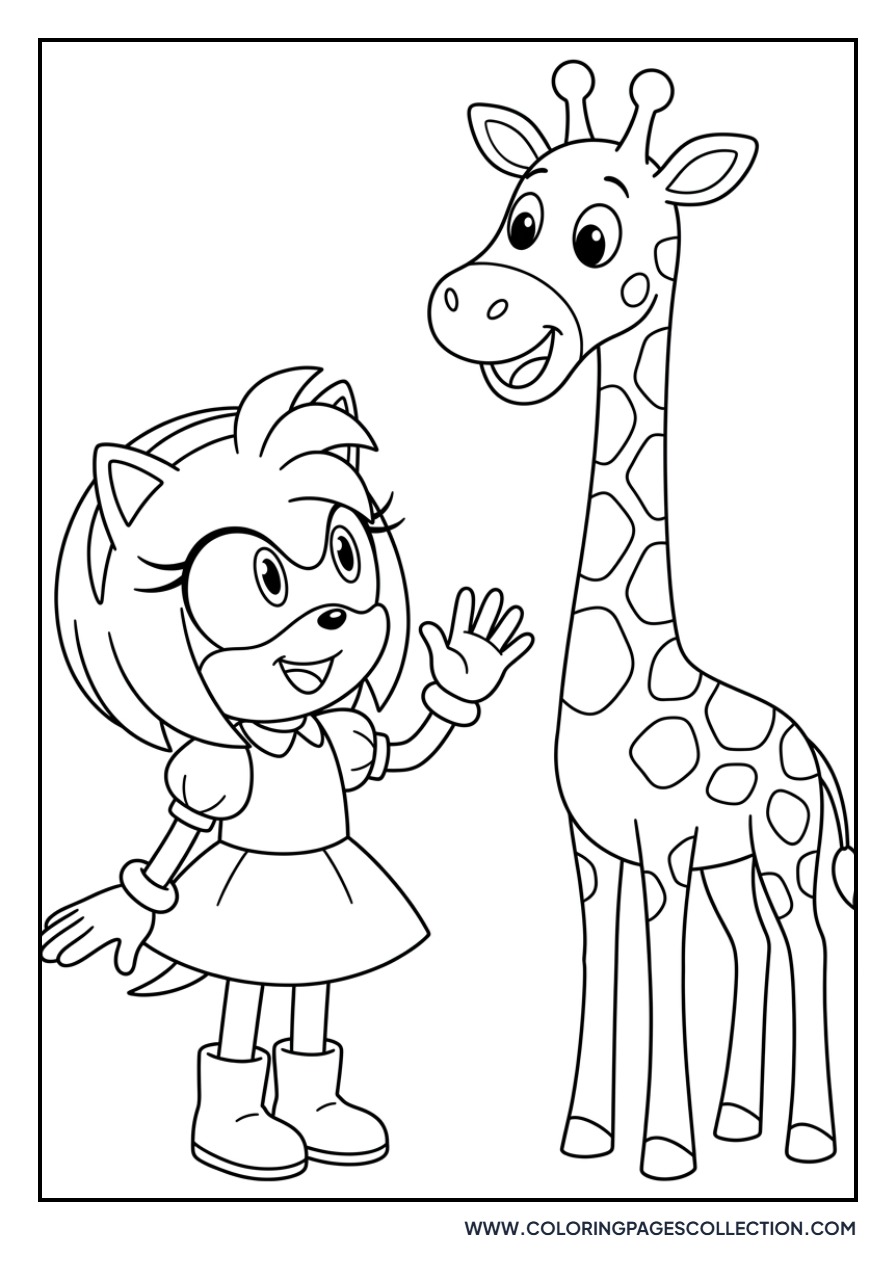 Amy Rose at the Zoo