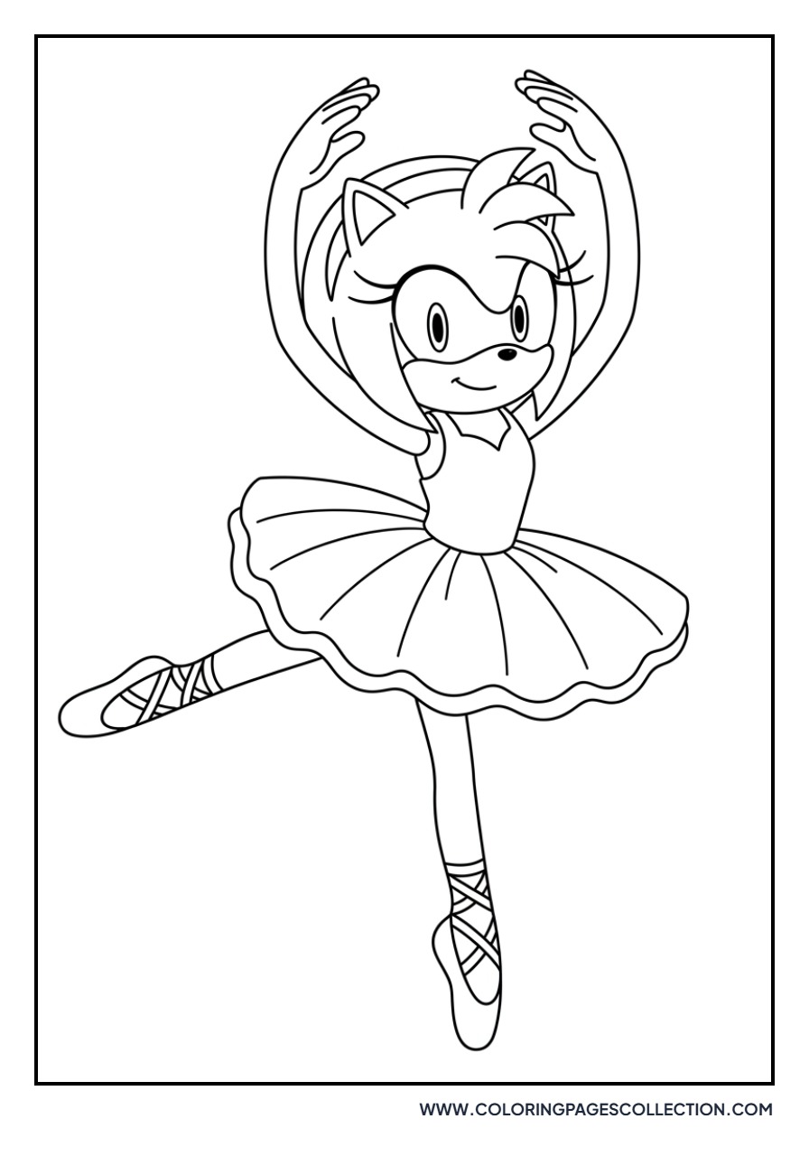 Amy Rose Dancing Ballet