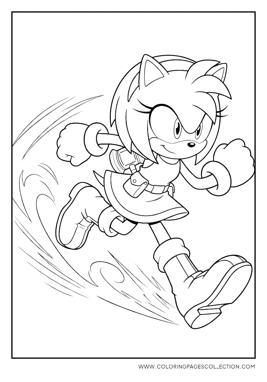 Amy Rose Heroic Sprint