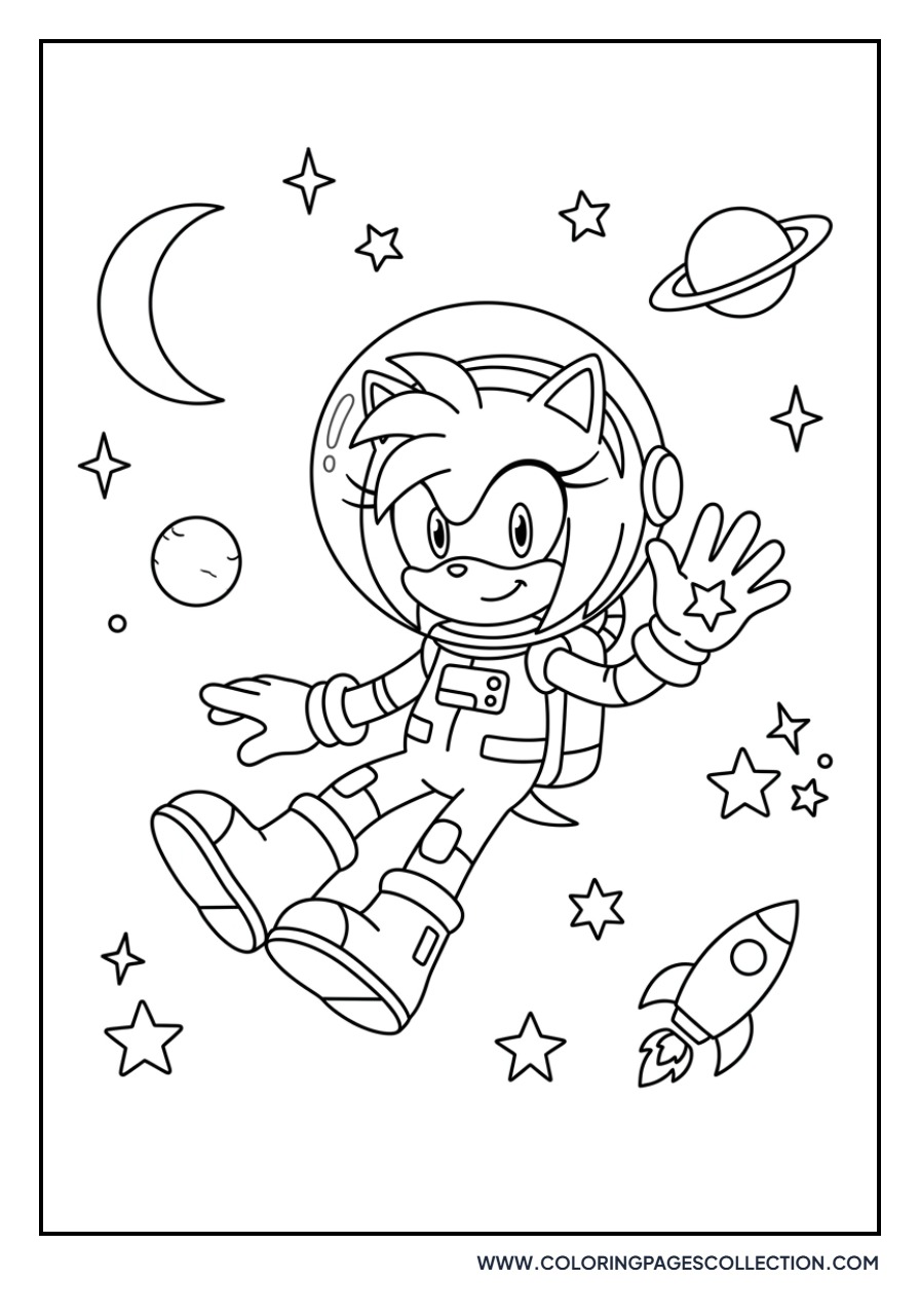 Amy Rose Outer Space