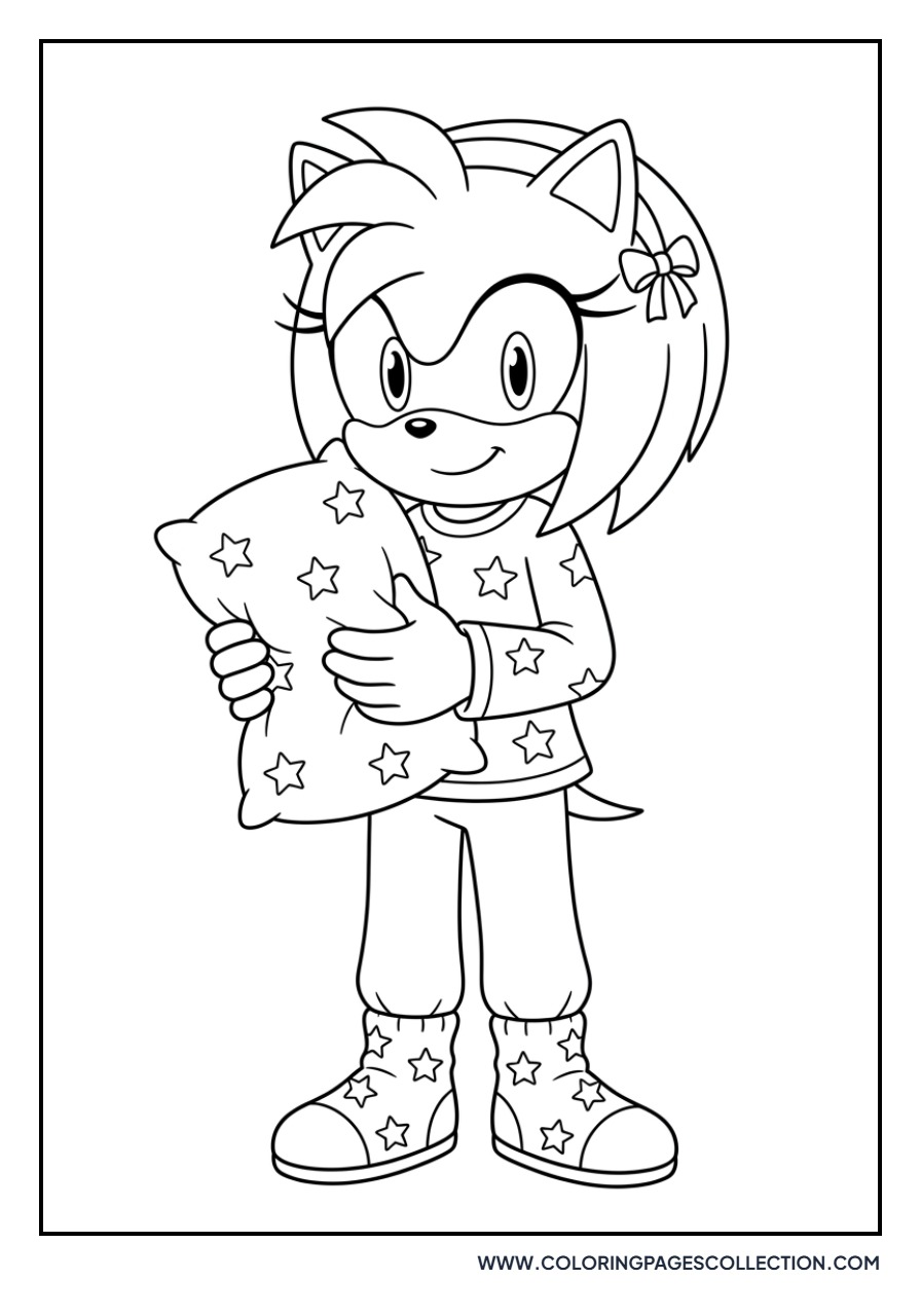 Amy Rose Pajama Party