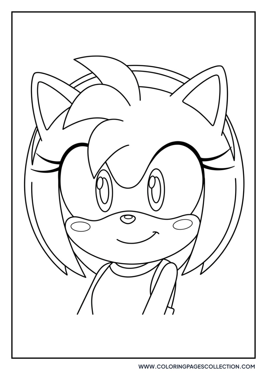 Amy Rose Shy Smile