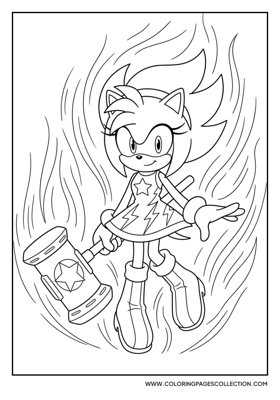 Amy Rose Super Form