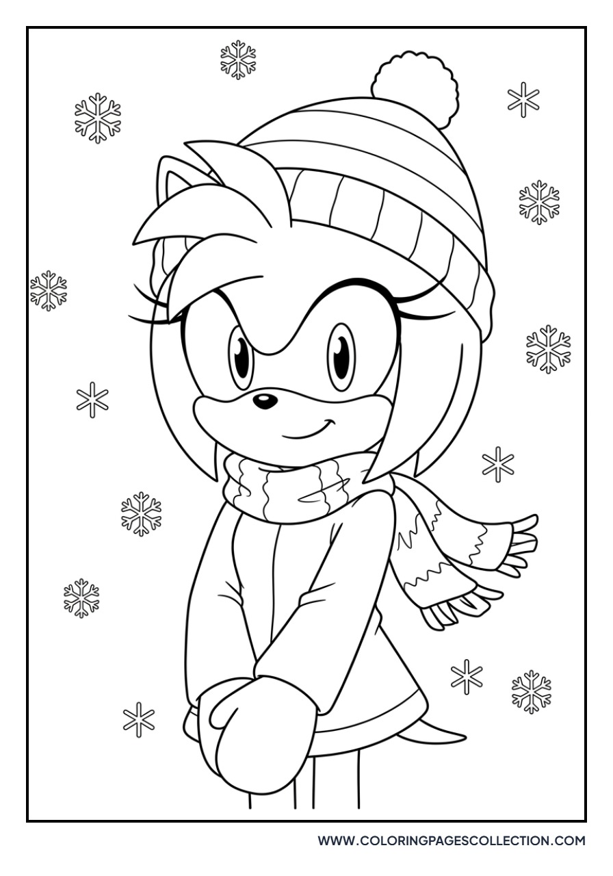 Amy Rose Winter Outfit