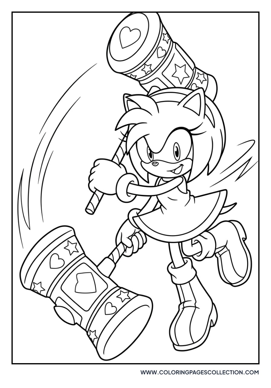 Amy Wielding Piko Piko Hammer