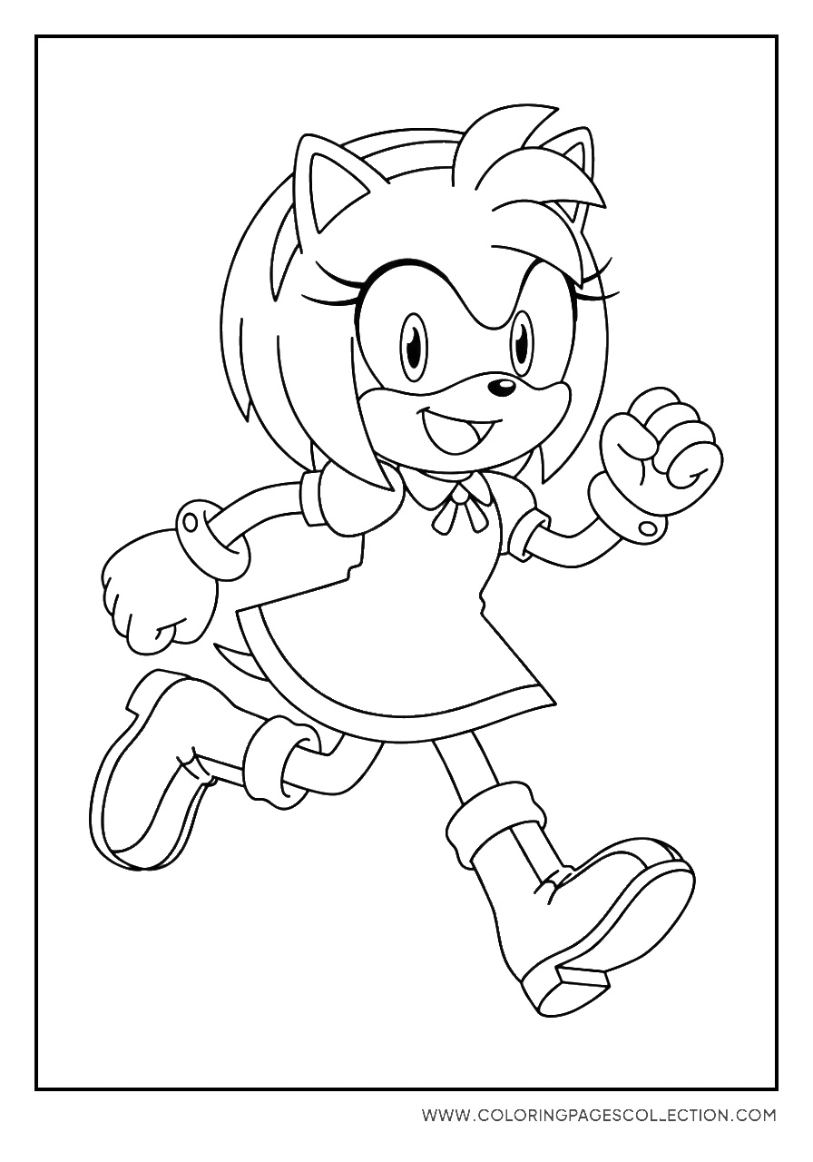 Classic Amy Rose Running