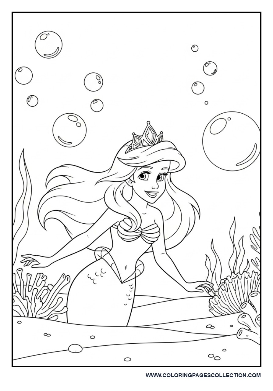 Ariel Underwater Princess