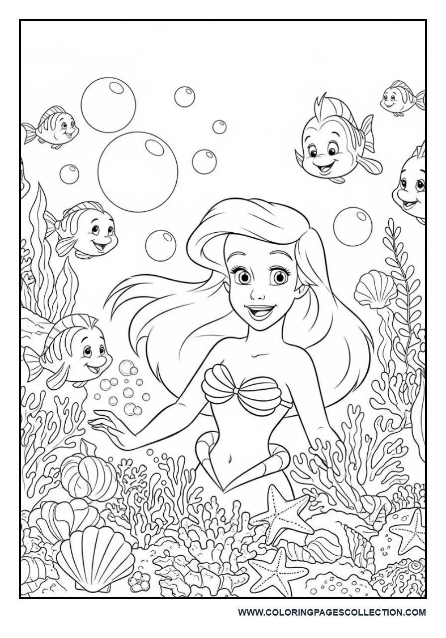 Ariel's Magical Underwater World