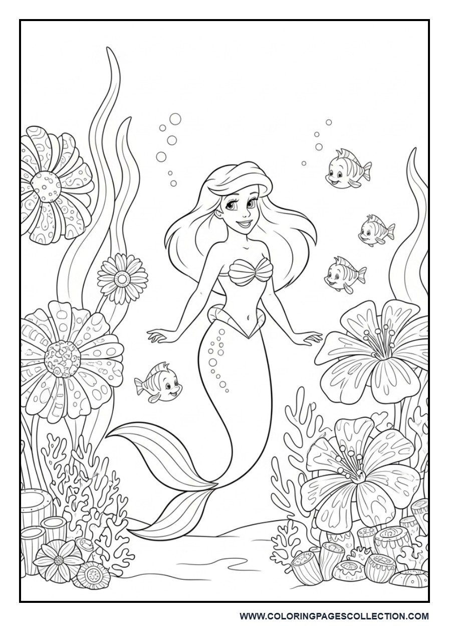 Ariel's Underwater Garden