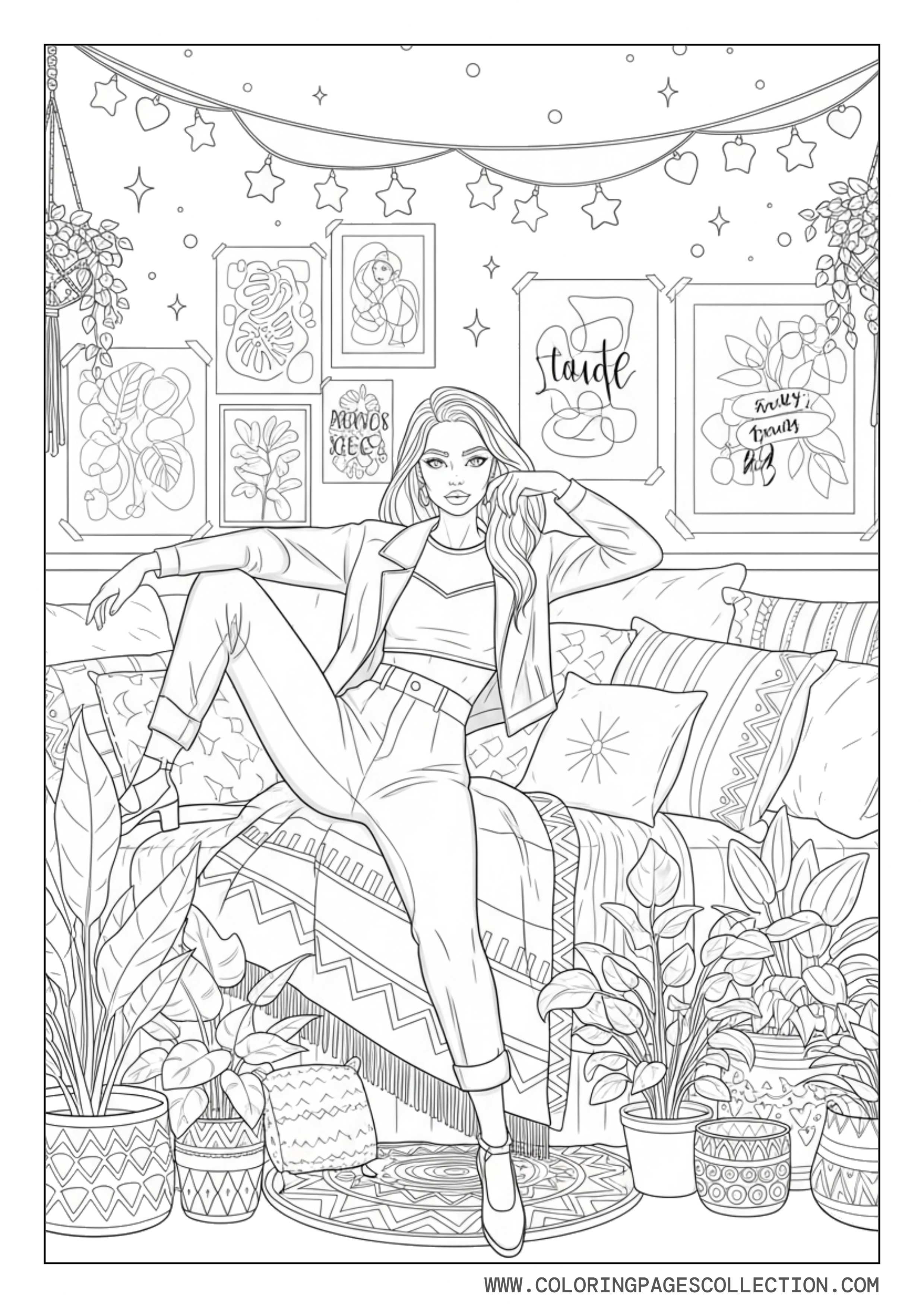 Baddie Bedroom Decor Scene