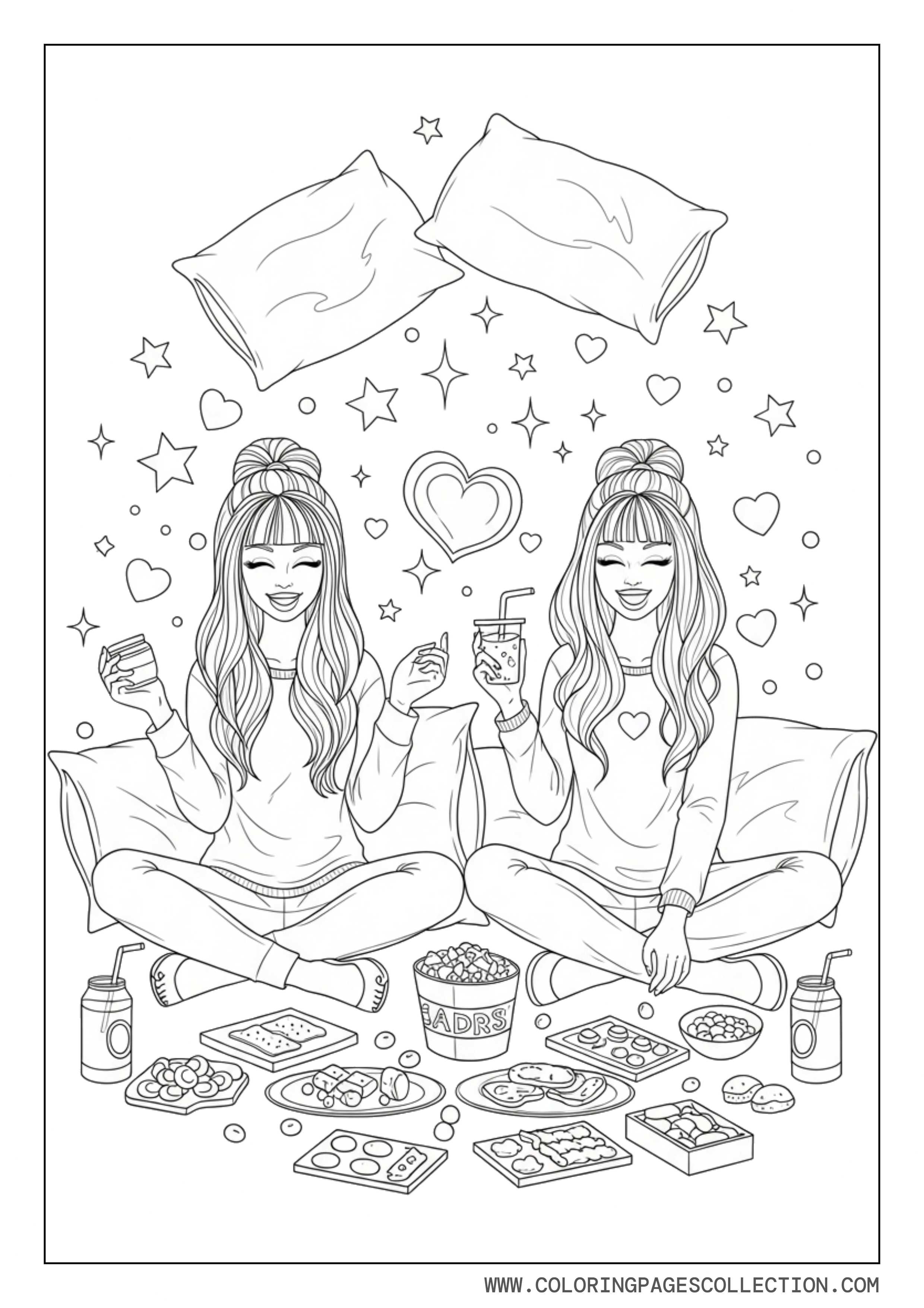 Baddie Bestie Sleepover