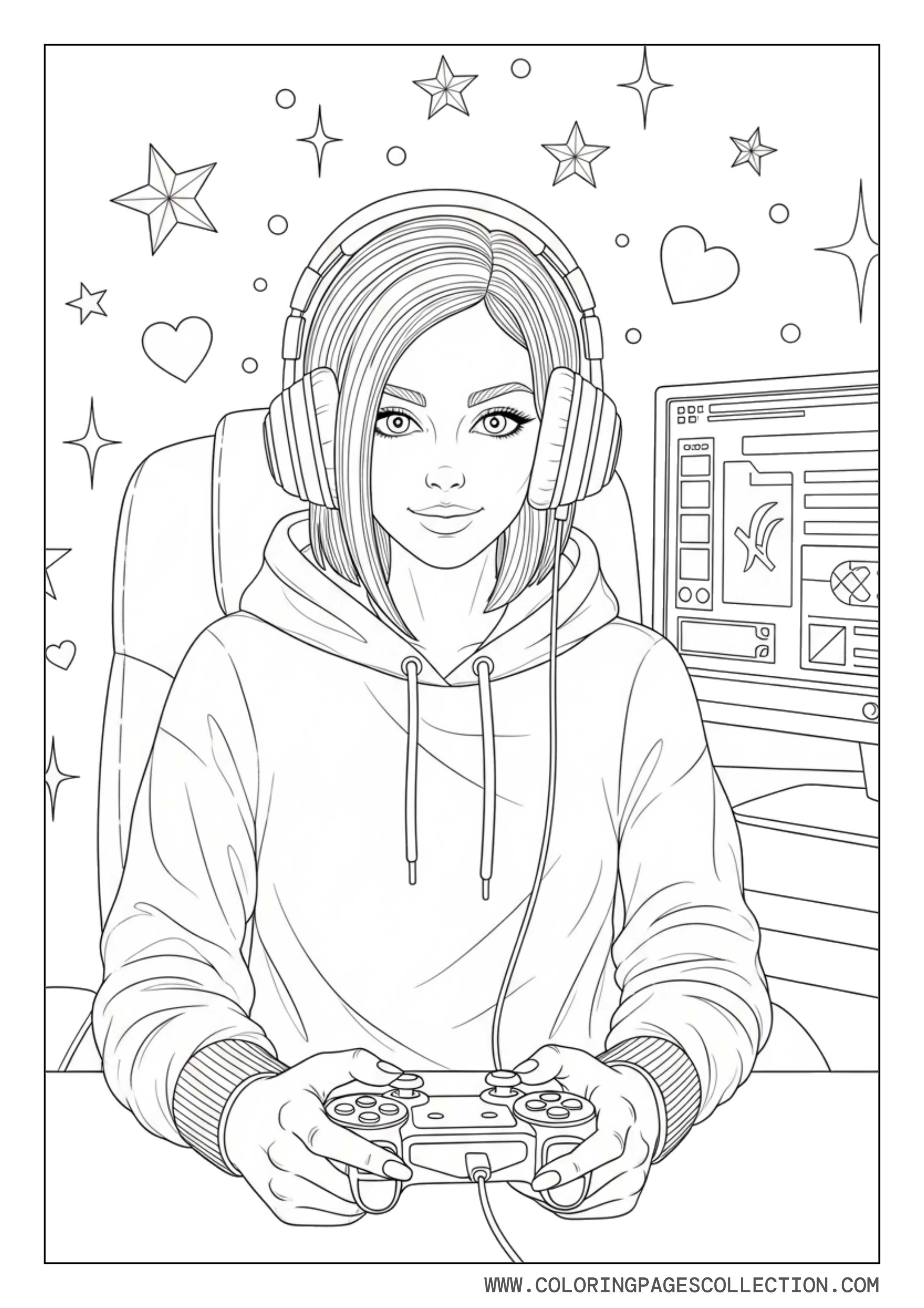 Baddie Girl Gaming Setup