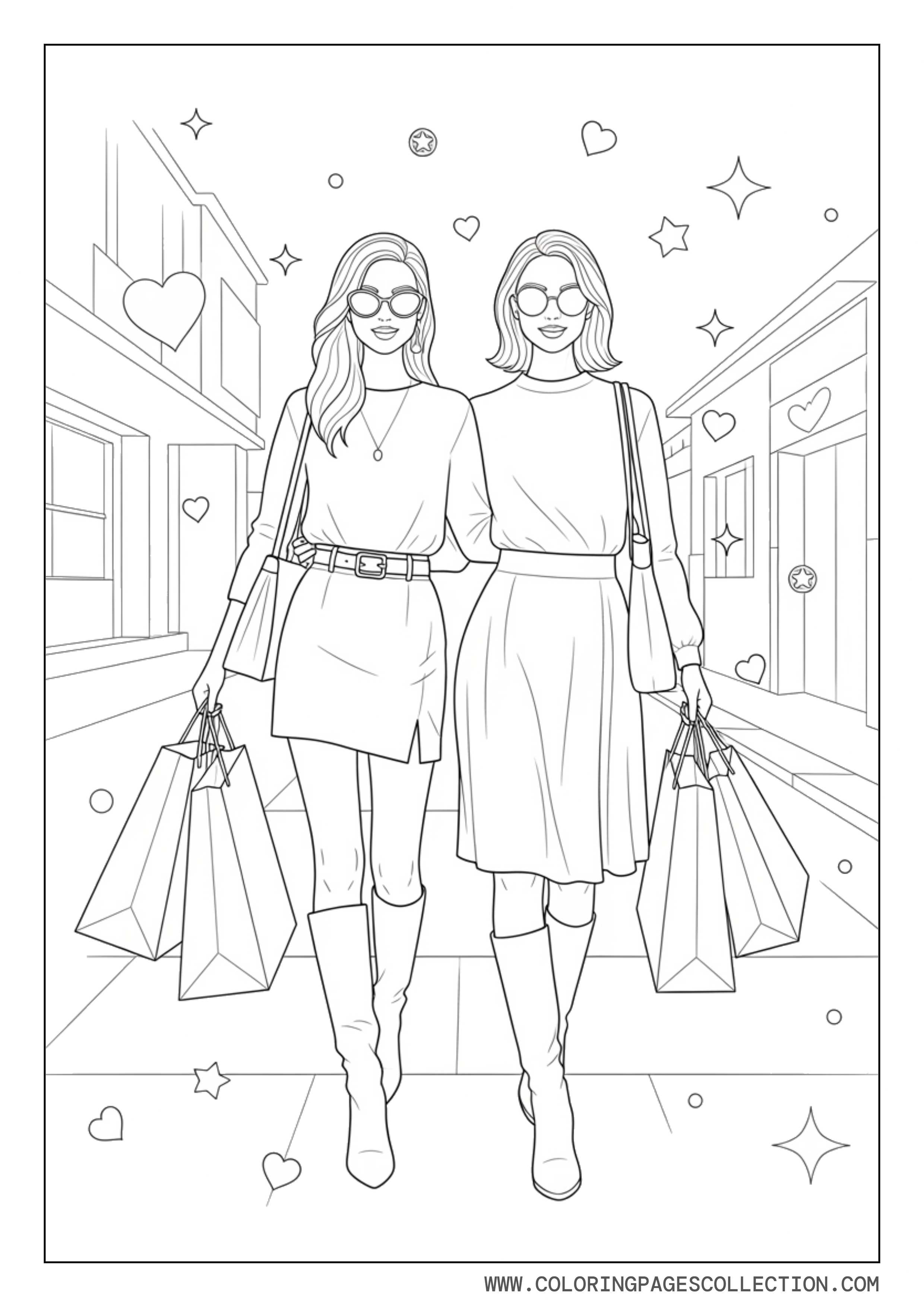 Baddie Girls Shopping Together