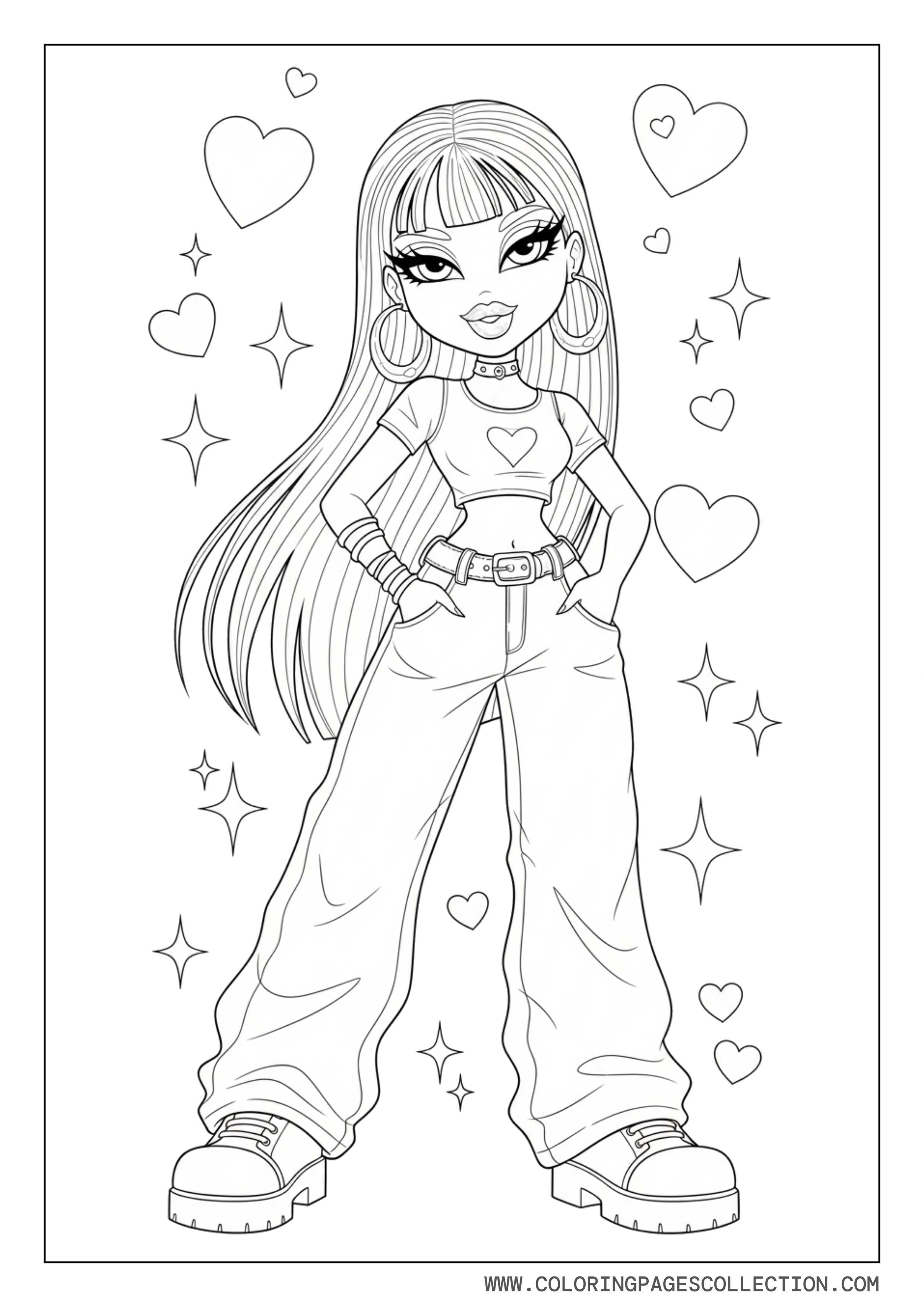 Bratz Style Baddie Girl