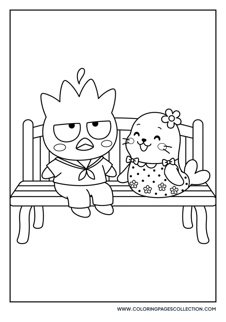 Badtz-Maru and Hana-Maru