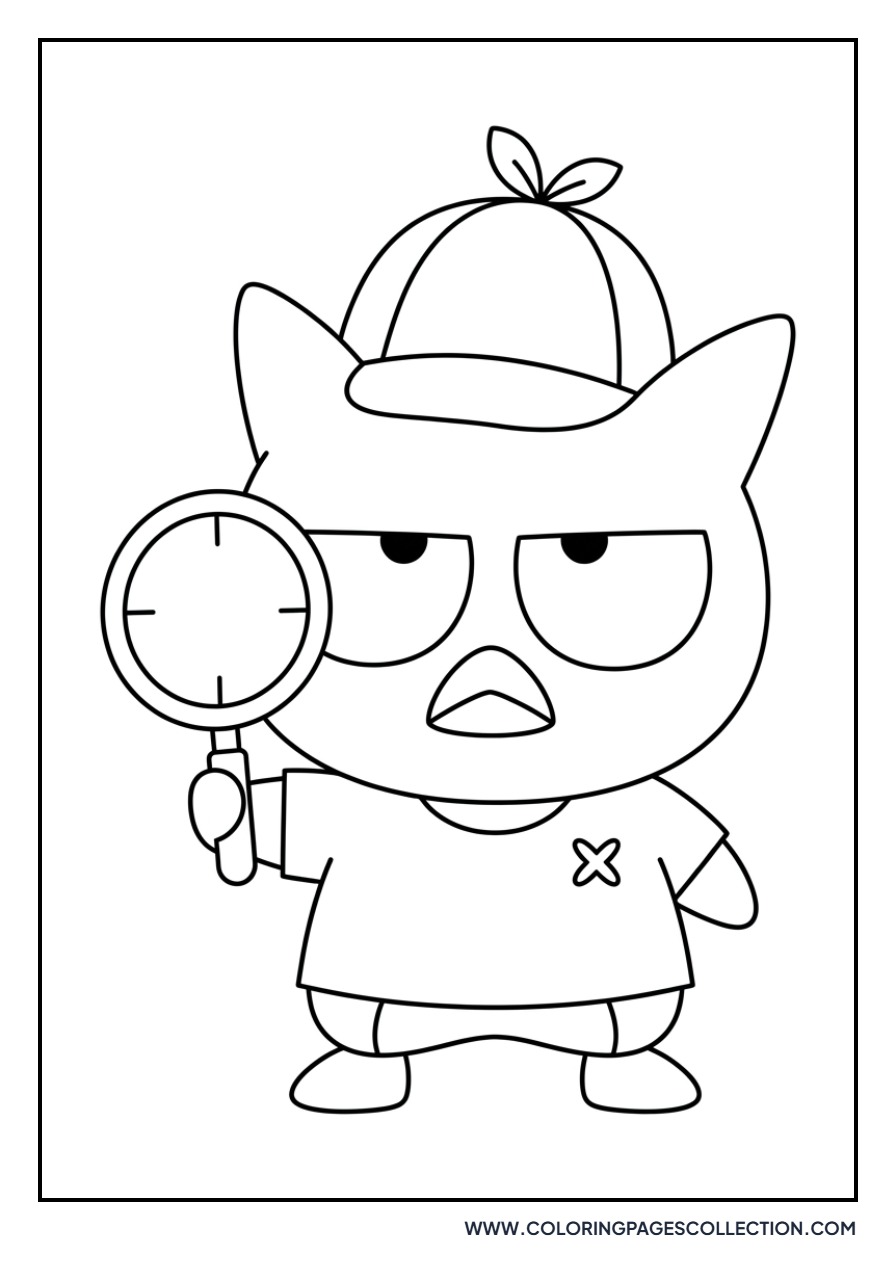 Badtz-Maru as a Detective