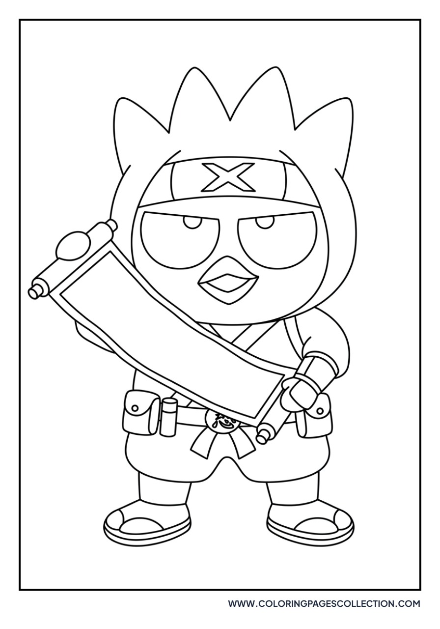 Badtz-Maru as a Ninja
