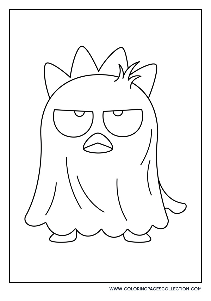 Badtz-Maru Halloween Ghost
