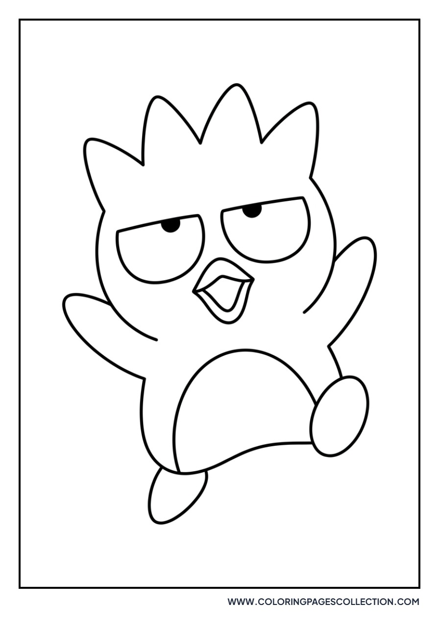 Badtz-Maru Jumping for Joy