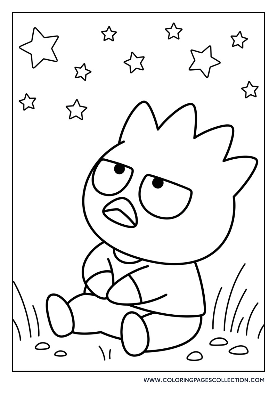 Badtz-Maru Under the Stars