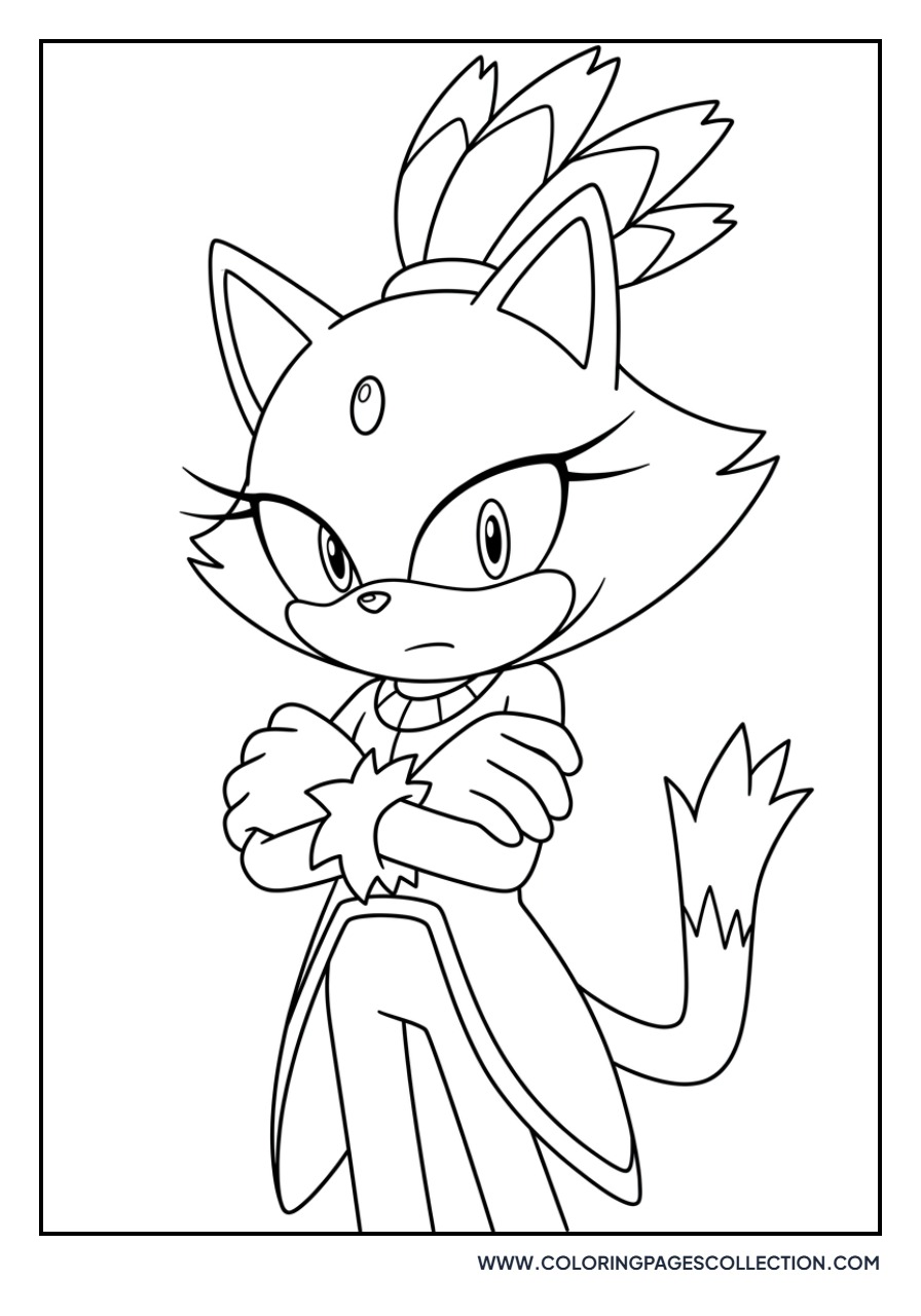 Blaze Crossing Arms